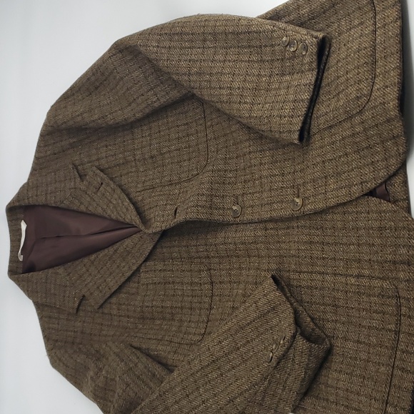 Perry Ellis Vintage Wool Sport Coat Size Large 42 - Picture 6 of 13